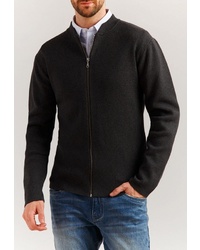 Мужской темно-серый свитер на молнии от FiNN FLARE