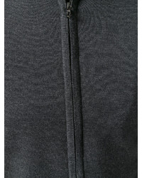 Мужской темно-серый свитер на молнии от John Smedley