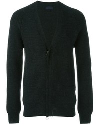 Мужской темно-серый свитер на молнии от Lanvin