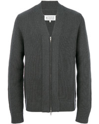 Мужской темно-серый свитер на молнии от Maison Margiela