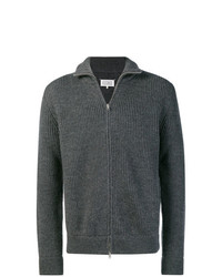 Мужской темно-серый свитер на молнии от Maison Margiela