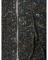 Мужской темно-серый свитер на молнии от Maison Margiela