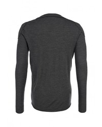 Мужской темно-серый свитер с v-образным вырезом от F5