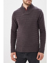 Мужской темно-серый свитер с v-образным вырезом от Produkt