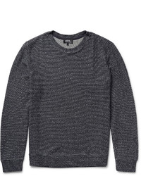 Мужской темно-серый свитер с круглым вырезом от A.P.C.
