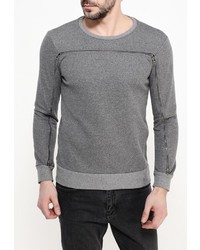 Мужской темно-серый свитер с круглым вырезом от Aarhon