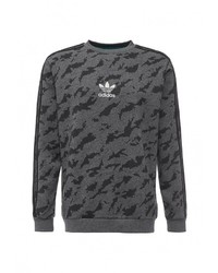 Мужской темно-серый свитер с круглым вырезом от adidas Originals