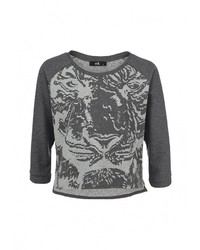 Женский темно-серый свитер с круглым вырезом от adL