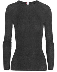 Женский темно-серый свитер с круглым вырезом от Alexander Wang