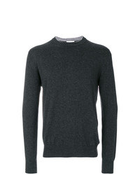 Мужской темно-серый свитер с круглым вырезом от Ballantyne
