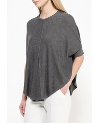 Женский темно-серый свитер с круглым вырезом от Baon