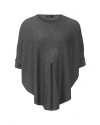 Женский темно-серый свитер с круглым вырезом от Baon