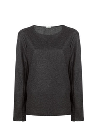 Женский темно-серый свитер с круглым вырезом от Barena