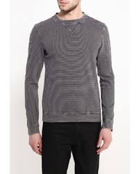 Мужской темно-серый свитер с круглым вырезом от Boss Orange