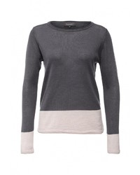 Женский темно-серый свитер с круглым вырезом от Broadway