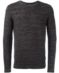 Мужской темно-серый свитер с круглым вырезом от Calvin Klein