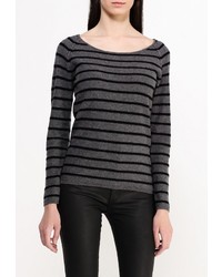 Женский темно-серый свитер с круглым вырезом от Delicate Love