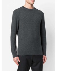 Мужской темно-серый свитер с круглым вырезом от Isabel Marant