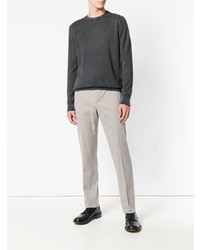 Мужской темно-серый свитер с круглым вырезом от Ballantyne