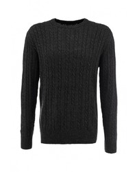 Мужской темно-серый свитер с круглым вырезом от FiNN FLARE