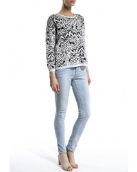 Женский темно-серый свитер с круглым вырезом от French Connection