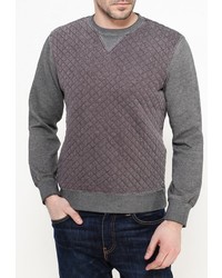 Мужской темно-серый свитер с круглым вырезом от Gas