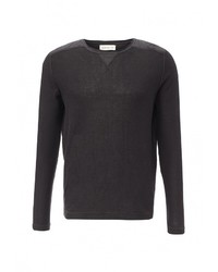 Мужской темно-серый свитер с круглым вырезом от Harris Wilson