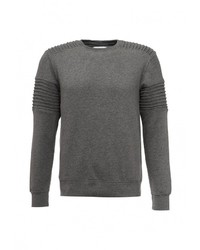 Мужской темно-серый свитер с круглым вырезом от Hopenlife