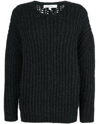 Женский темно-серый свитер с круглым вырезом от IRO