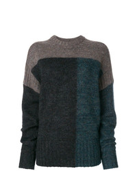 Женский темно-серый свитер с круглым вырезом от Isabel Marant Etoile