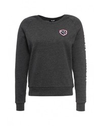 Женский темно-серый свитер с круглым вырезом от Jennyfer