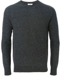 Мужской темно-серый свитер с круглым вырезом от Lemaire