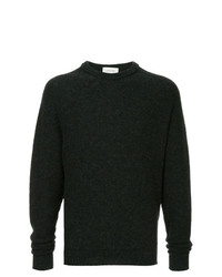 Мужской темно-серый свитер с круглым вырезом от Lemaire