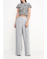 Женский темно-серый свитер с круглым вырезом от LOST INK