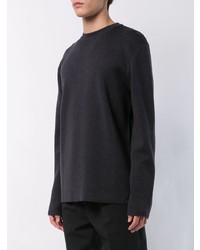 Мужской темно-серый свитер с круглым вырезом от Aztech Mountain
