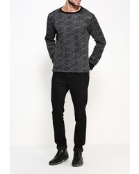 Мужской темно-серый свитер с круглым вырезом от NATIVE YOUTH