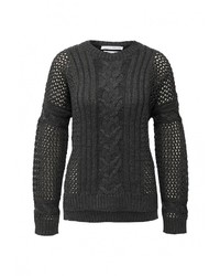 Женский темно-серый свитер с круглым вырезом от NATIVE YOUTH