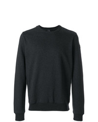 Мужской темно-серый свитер с круглым вырезом от Paul & Shark