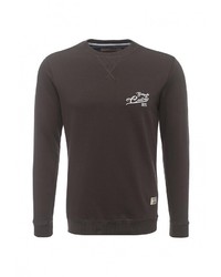 Мужской темно-серый свитер с круглым вырезом от Piazza Italia