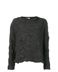 Женский темно-серый свитер с круглым вырезом от Plantation