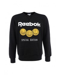 Мужской темно-серый свитер с круглым вырезом от Reebok Classics