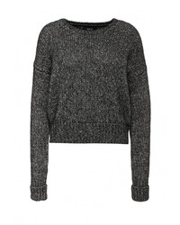 Женский темно-серый свитер с круглым вырезом от Replay