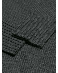 Мужской темно-серый свитер с круглым вырезом от Valentino