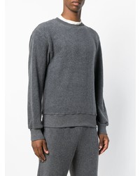 Мужской темно-серый свитер с круглым вырезом от Stella McCartney