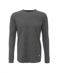 Мужской темно-серый свитер с круглым вырезом от Sixth June