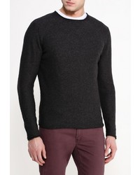 Мужской темно-серый свитер с круглым вырезом от SPRINGFIELD