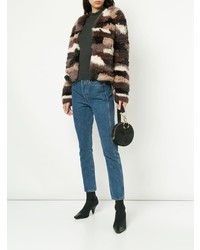 Женский темно-серый свитер с круглым вырезом от Ulla Johnson