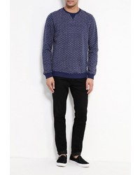 Мужской темно-серый свитер с круглым вырезом от Tom Tailor Denim