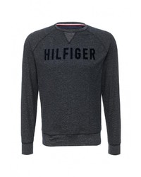 Мужской темно-серый свитер с круглым вырезом от Tommy Hilfiger