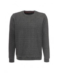 Мужской темно-серый свитер с круглым вырезом от Top Secret